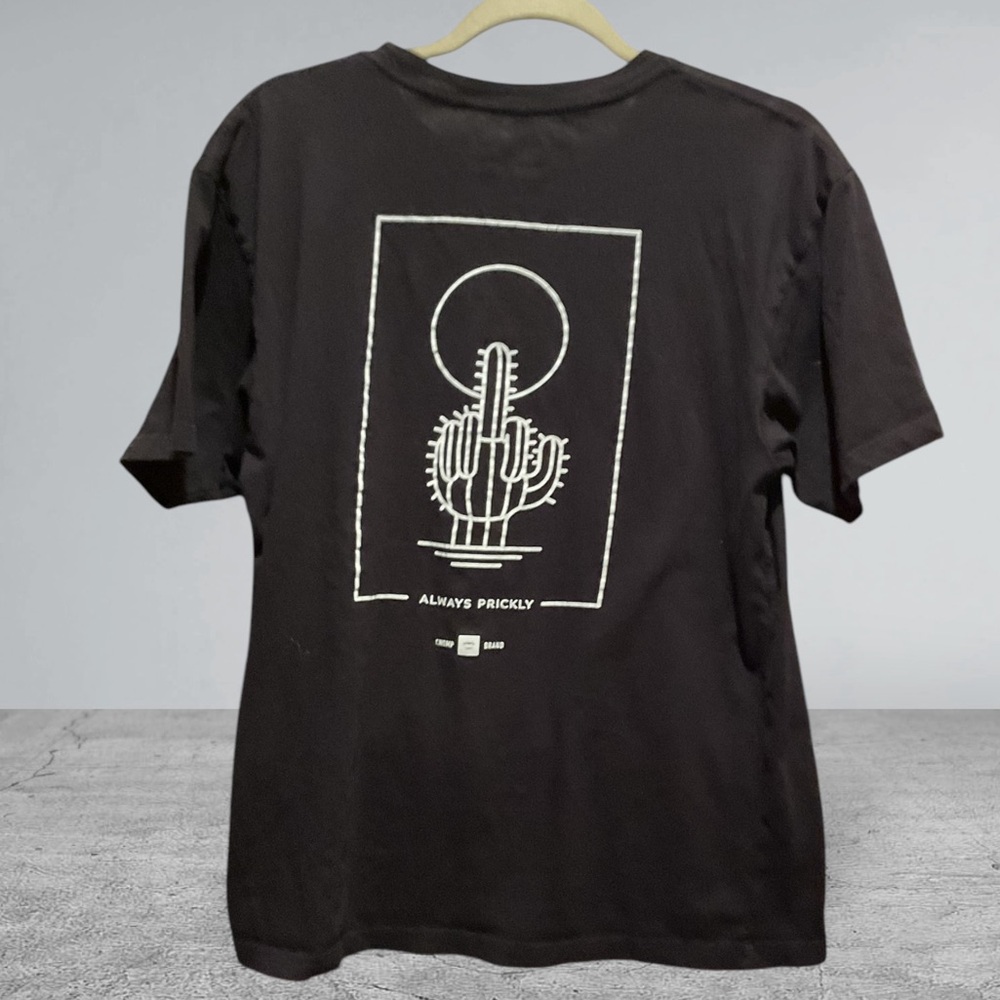 Chomp Black Graphic T Shirt